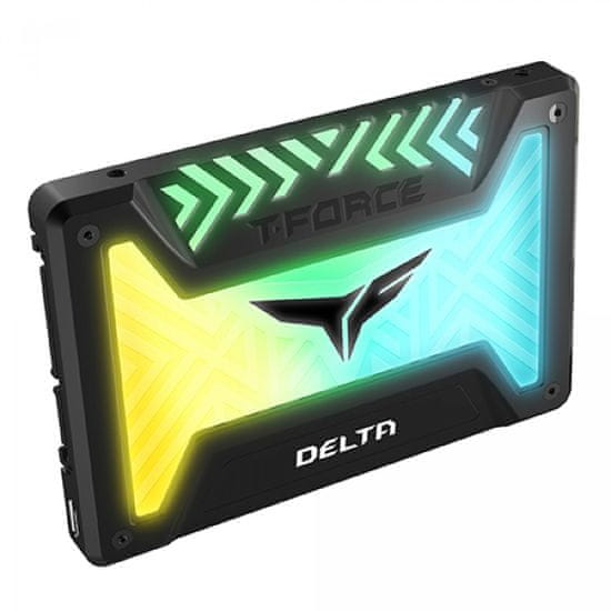 TeamGroup DELTA SSD disk, 500GB, SATA 3, RGB, 6,35 cm (2,5")