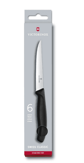 Victorinox set šestih nožev za zrezke in pice (6.7233.)