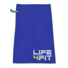 LIFEFIT športna brisača, mikrovlakna, 70 x 140 cm, temno modra