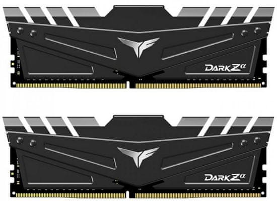 TeamGroup Dark Zα 16GB Kit (2x8GB) DDR4-3200, DIMM, CL16 pomnilnik (TDZAD416G3200HC16CDC01)