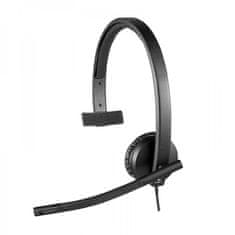Logitech H570E mono slušalka z mikrofonom (981-000571) - odprta embalaža