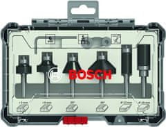 Bosch komplet rezkarjev za obrobe in robove 6 mm, 6-delni (2607017468)