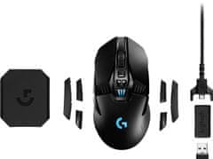 Logitech G903 Lightspeed Hero gaming miška, brezžična, črna (910-005672)