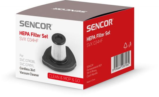 SENCOR SVX 034HF HEPA filter za SVC 074× sesalnik