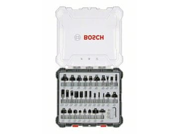 BOSCH Professional komplet mešanih rezkarjev 6 mm, 30-delni (2607017474)