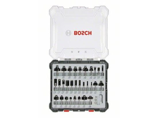 Bosch komplet mešanih rezkarjev 6 mm, 30-delni (2607017474)
