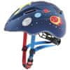 Uvex Kid 2 CC otroška kolesarska čelada, Dark Blue Rocket Mat 46-52 cm