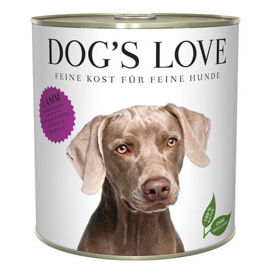 Dog's Love hrana za pse Adult Classic jagnjetina, 800 g