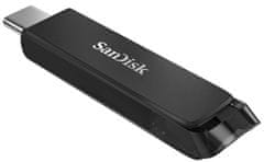 SanDisk Ultra® USB ključ, USB-C, 256 GB, črn (SDCZ460-256G-G46)
