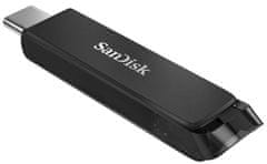 SanDisk Ultra® USB ključ, USB-C, 256 GB, črn (SDCZ460-256G-G46)