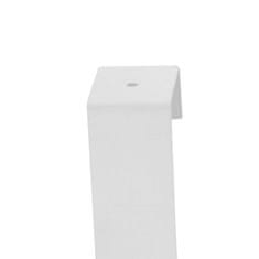 TimeLife viseči obešalnik za vrata, 10 kavljev, 31×13 cm, kovinski