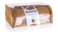 Banquet lesena posoda za kruh Brillante, 40 × 27 × 16 cm