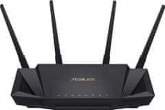 ASUS RT-AX58U brezžični usmerjevalnik, Dual-Band, WiFi, AX3000