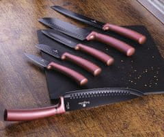 Berlingerhaus Komplet nožev z magnetnim stojalom 6 kosov I-Rose Edition BH-2516