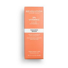 Revolution Skincare Serum proti gubam 3% vitamin C Scincare (Radiance Serum) 30 ml