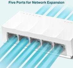 TP-Link LS1005 mrežno stikalo, 5 priključkov