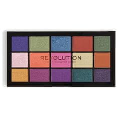 Makeup Revolution Paleta 15 senčil za oči Re-Loaded Passion for Colour Palette 16,5 g