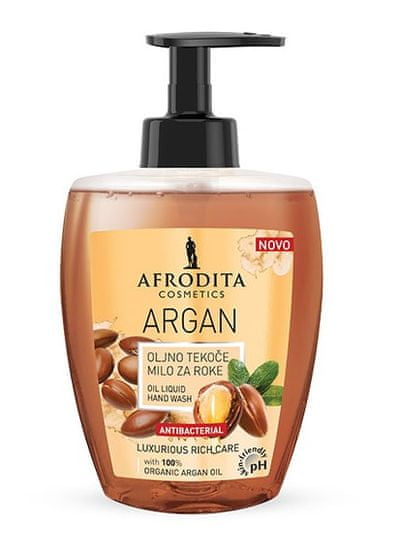 Kozmetika Afrodita Argan, oljno tekoče milo, 300 ml