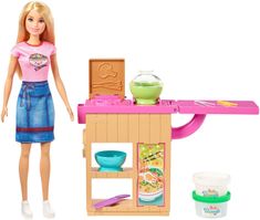 Mattel lutka Barbie in azijska restavracija - Odprta embalaža