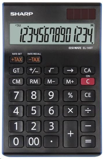 Sharp kalkulator EL145TBL