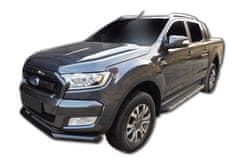 J&J Automotive Sprednji okvirji za Ford Ranger 2016-Nad Black single city bar