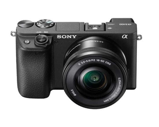 Sony ILCE-6400 + SELP 16-50 fotoaparat z izmenljivim objektivom