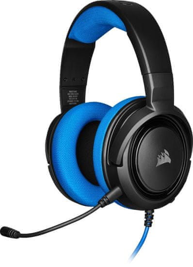 Corsair HS35 Stereo slušalke, modre (CA-9011196-EU)