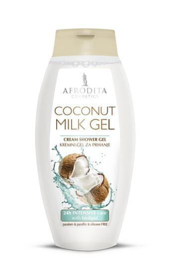 Kozmetika Afrodita Coconut Milk gel za prhanje, 250 ml