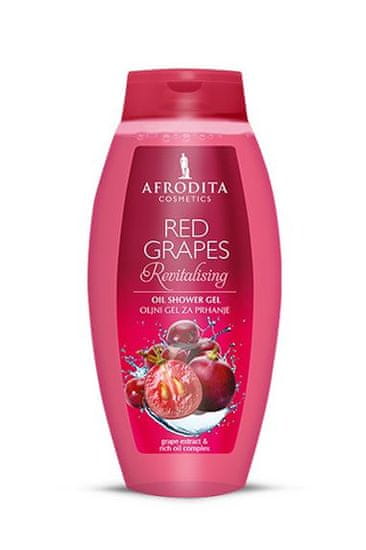 Kozmetika Afrodita Red Grapes gel prhanje, 250 ml