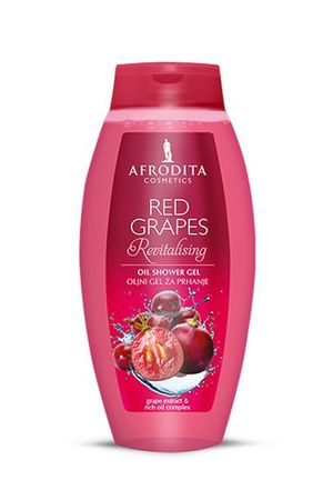 Afrodita gel za prhanje Red Grapes, 250 ml