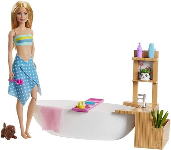 Mattel lutka Barbie Wellness, komplet