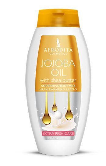 Kozmetika Afrodita Jojoba Oil mleko za telo, 250 ml