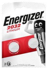 Energizer Lithium baterija CR2032, 2 kosa