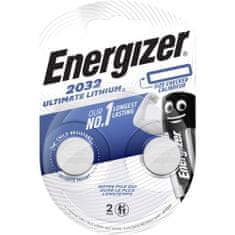 Energizer Ultimate Lithium baterija CR2032, 2 kosa