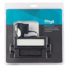Stagg LED svetilka, Zložljiva - črna barva