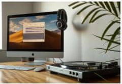 AT-LP60XUSBGM gramofon, srebrn