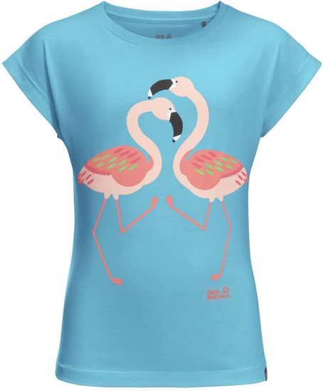 Jack Wolfskin Flamingo T Girls dekliška majica