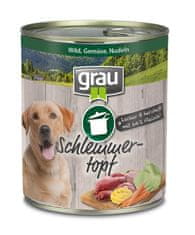 Grau konzerva psi divjačina & zelenjava & testenine, 6x 800 g