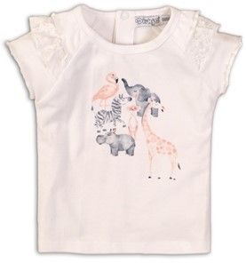 Dirkje dekliška majica z motivom živali