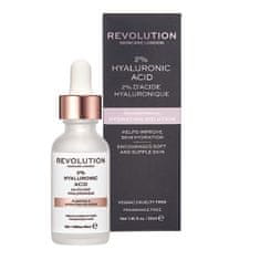 Revolution Skincare Vlažilni serumu kože Hialuronska kislina (Plumping & Hydrating Solution) 30 ml