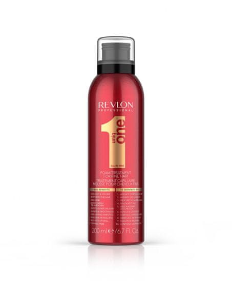 Revlon Fine Hair Foam Treatment pena za lase, 200 ml