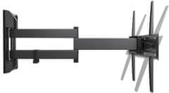 Meliconi Slimstyle Extra 600 SDRP Plus stenski nosilec za TV, črn