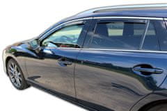 HEKO Okenski deflektorji za Mazda 6 III GJ 5D KOMBI 2013-teraz 4 kosa Spredaj + Zadnja stran