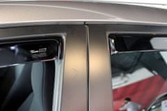 HEKO Okenski deflektorji za Nissan Pulsar 5D 2014-Nad 4 kosa Spredaj + Zadnja stran