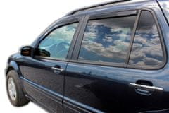 HEKO Okenski deflektorji za Mercedes-Benz ML W163 (320) 5D 1998-2004 4 kosa Spredaj + Zadnja stran