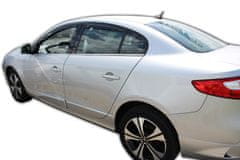 HEKO Okenski deflektorji za Renault FLUENCE 4D 2009-2017 4 kosa Spredaj + Zadnja stran