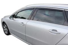 HEKO Okenski deflektorji za Peugeot 508 5D SW/KOMBI 2011-2017 4 kosa Spredaj + Zadnja stran