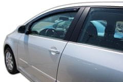 HEKO Okenski deflektorji za Volkswagen Golf Plus 5D 2005-2015 4 kosa Spredaj + Zadnja stran