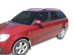 HEKO Okenski deflektorji za Skoda Fabia II 5D HTB 2007-2014 4 kosa Spredaj + Zadnja stran