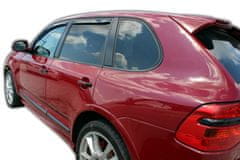 HEKO Okenski deflektorji za Porsche Cayenne I 5D 2002-2010 4 kosa Spredaj + Zadnja stran